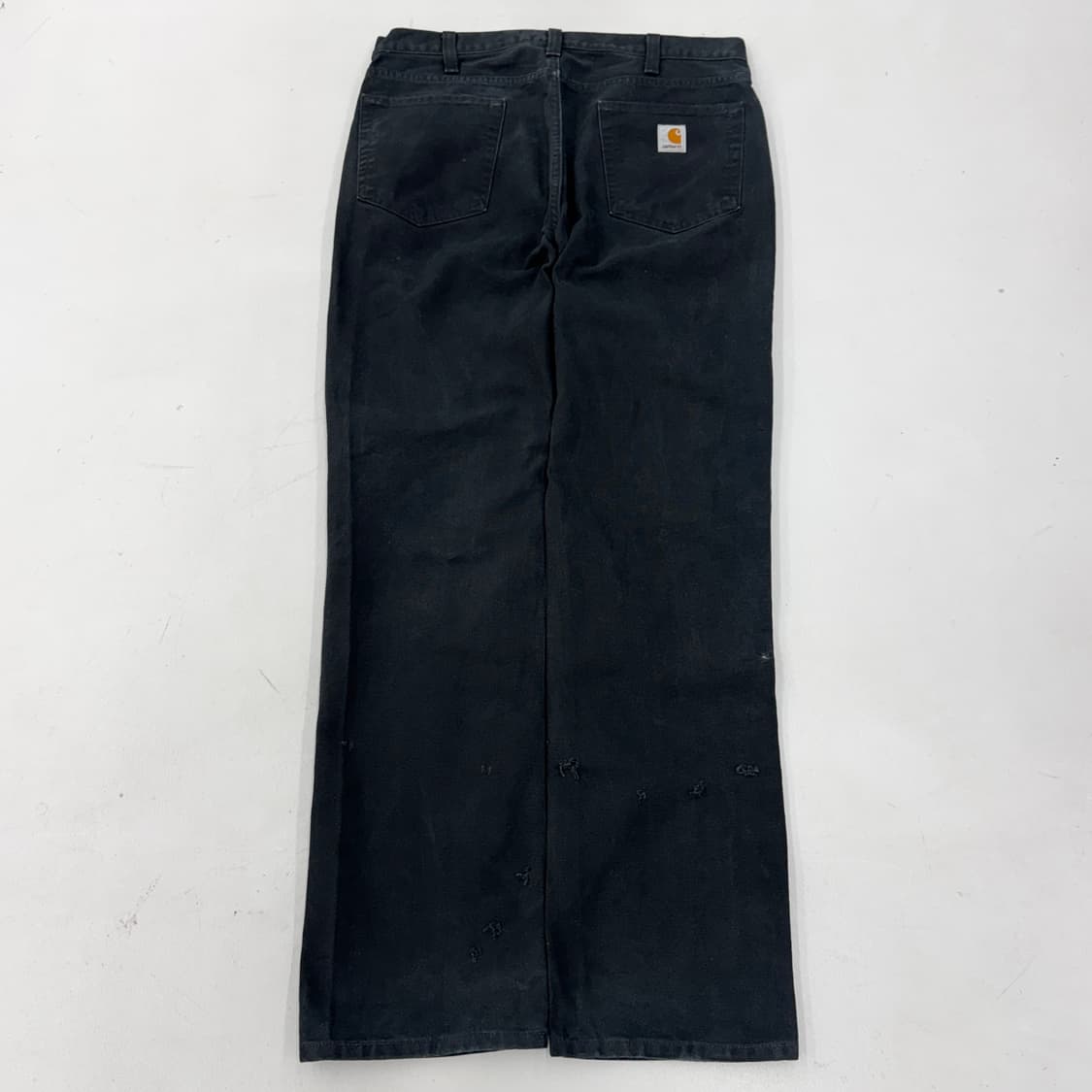 칼하트 OG 덕캔버스 페이딩 워크팬츠 블랙 상품이미지3