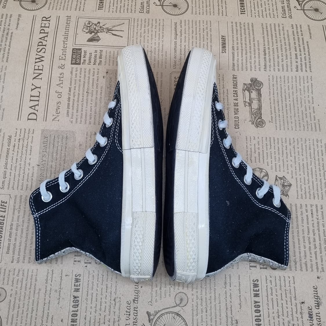 디올 x컨버스척70 하이탑225 상품이미지5