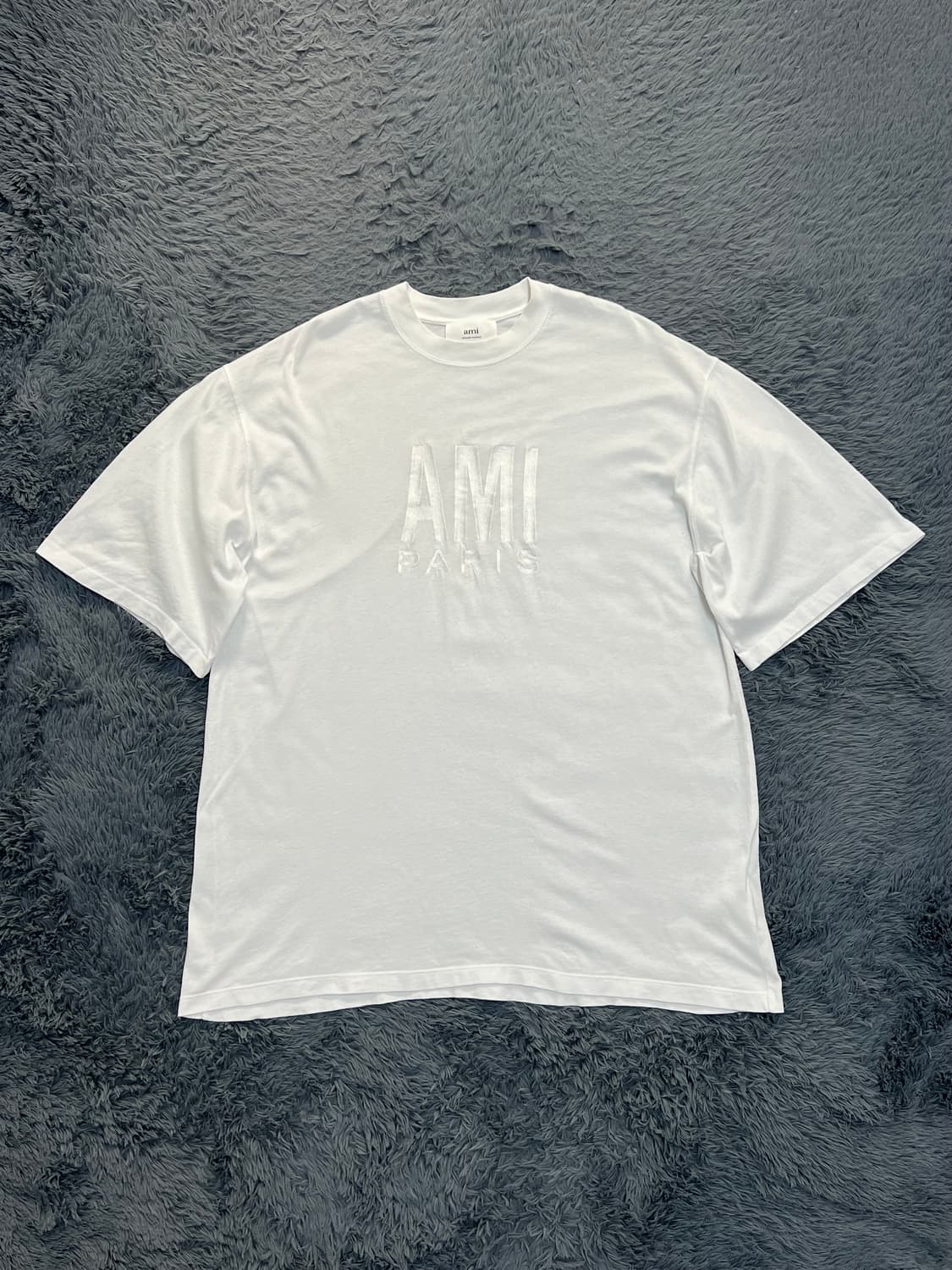 아미 화이트 반팔 XL 상품이미지1