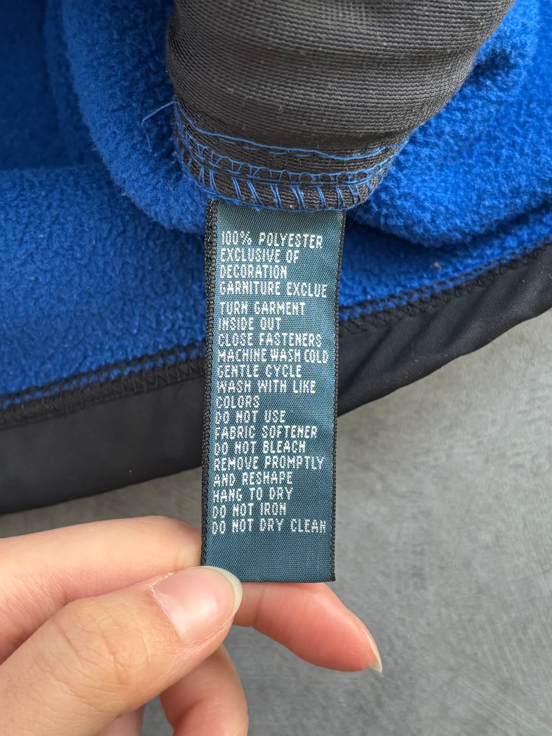 Polo 폴로 랄프로렌 폴라텍 딥 블루 플리스 자켓  상품이미지9