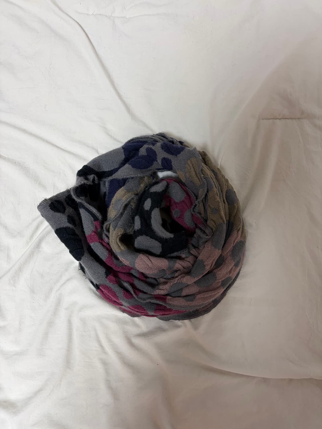 도트 패턴 머플러  상품이미지2