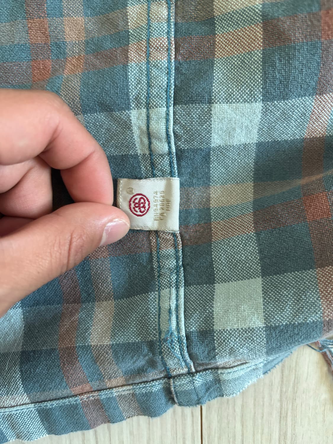 90s 스투시 코튼 셔츠 xl 상품이미지3