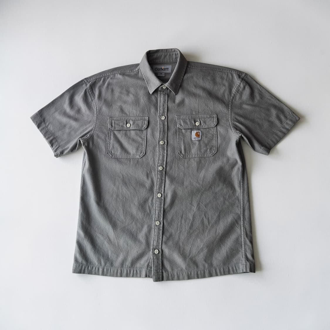 칼하트 면 오버핏 반팔셔츠 M 상품이미지1