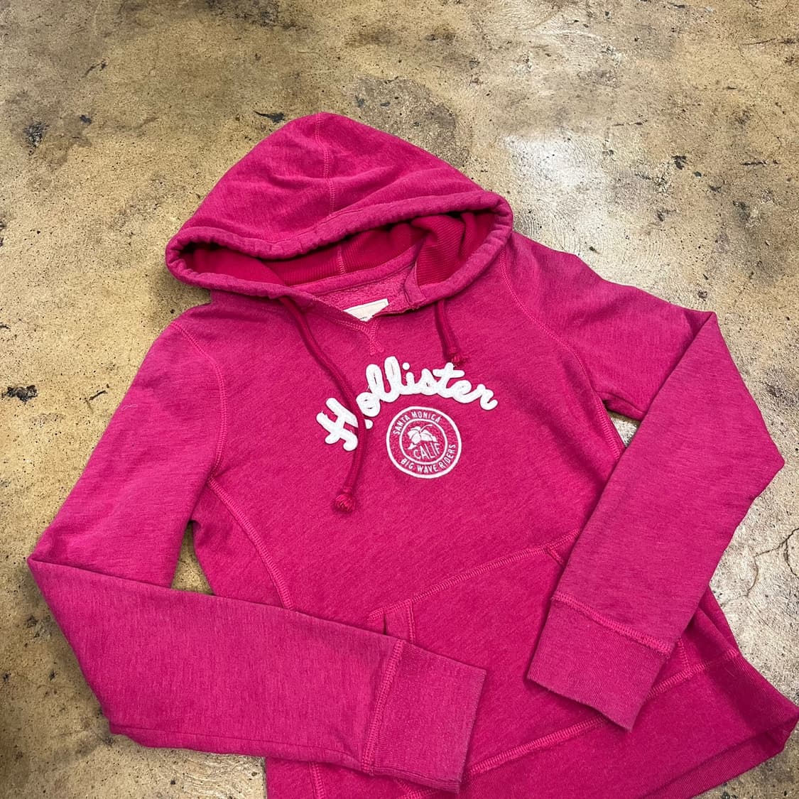 홀리스터 딱붙 핫 핑크 후드티  상품이미지1
