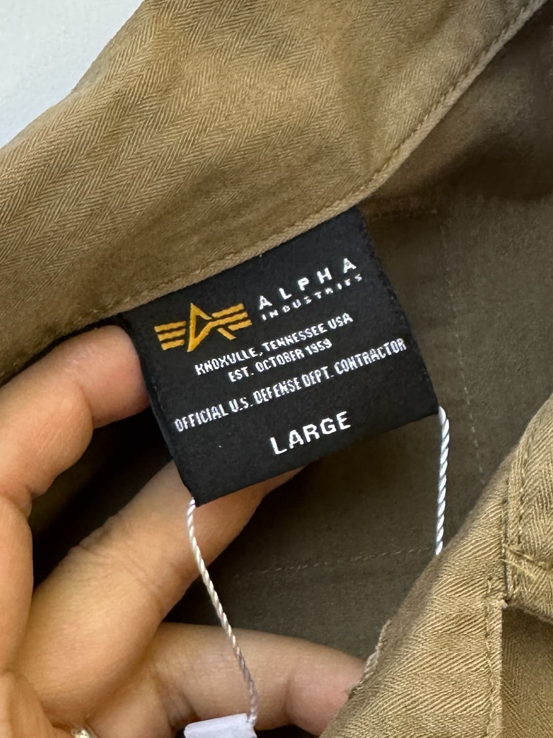 알파인더스트리 투포켓 밀리터리 셔츠 상품이미지5