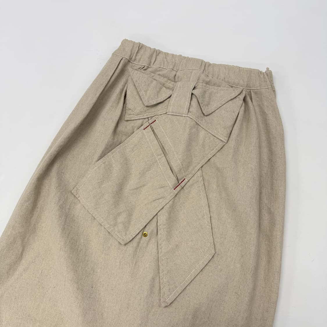 Mercibeaucoup hemp skirt 상품이미지5