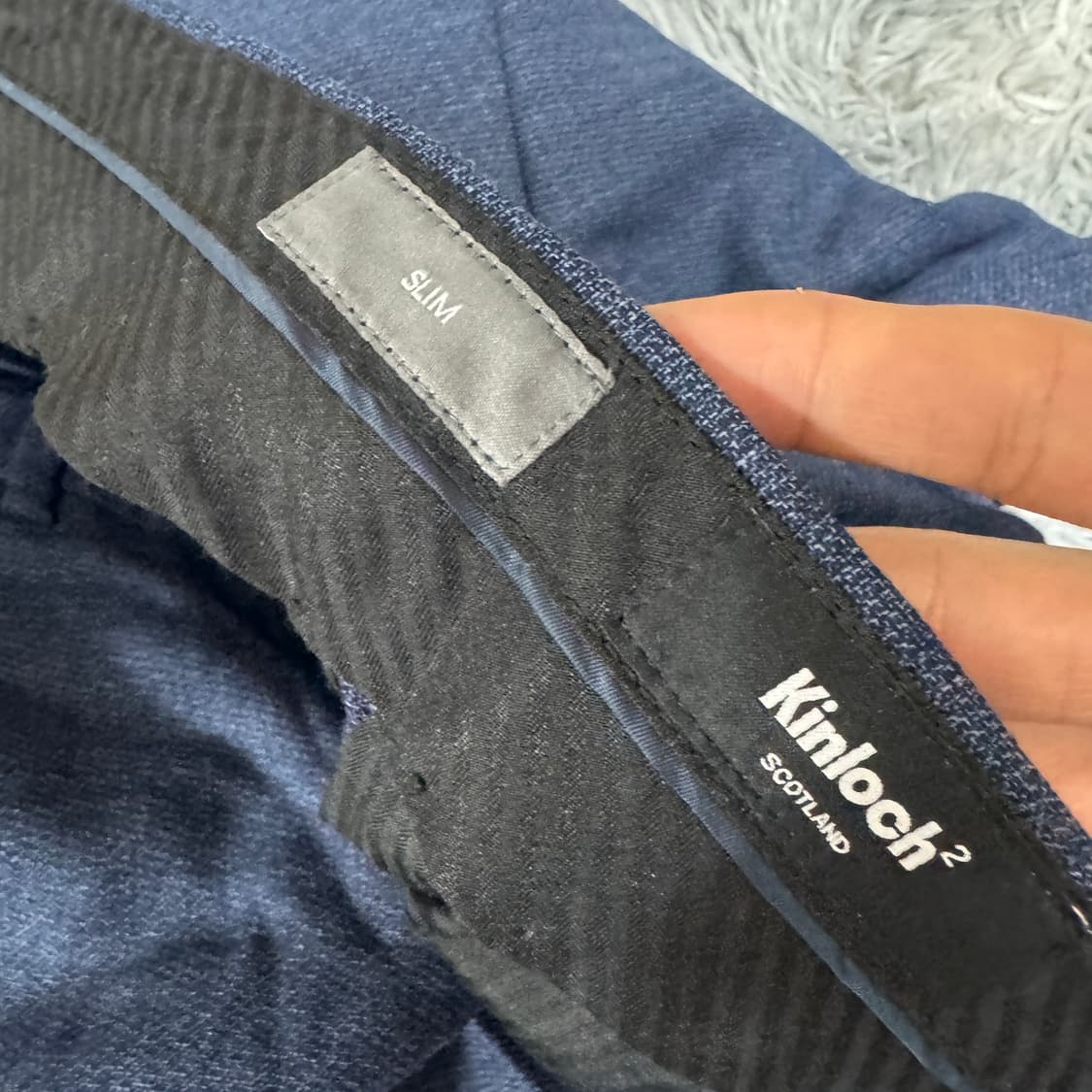 킨록 남성 울 정장세트 상의 100 하의 29  상품이미지7