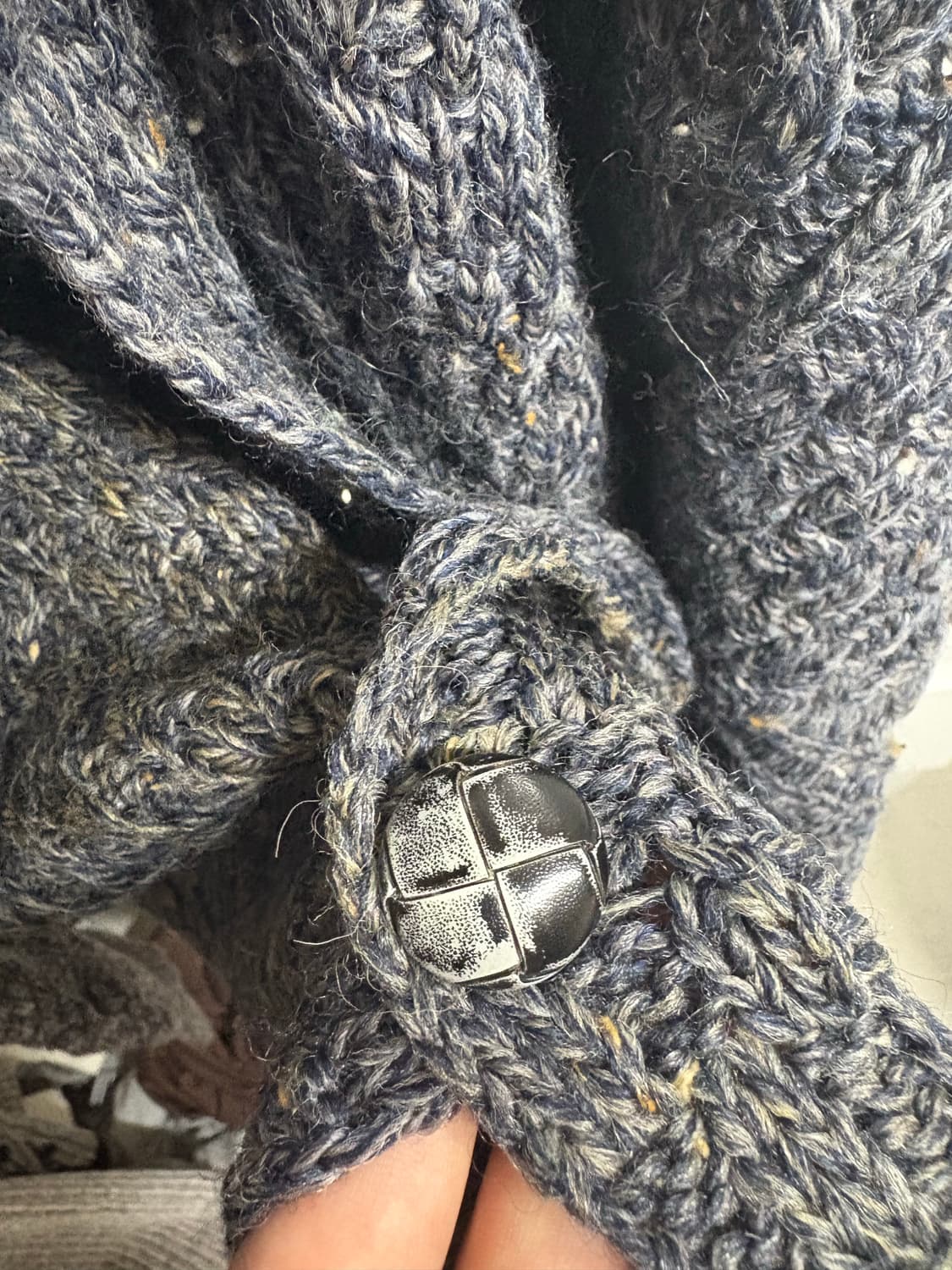 Celtic Country 케이블 니트 가디건 L 상품이미지4