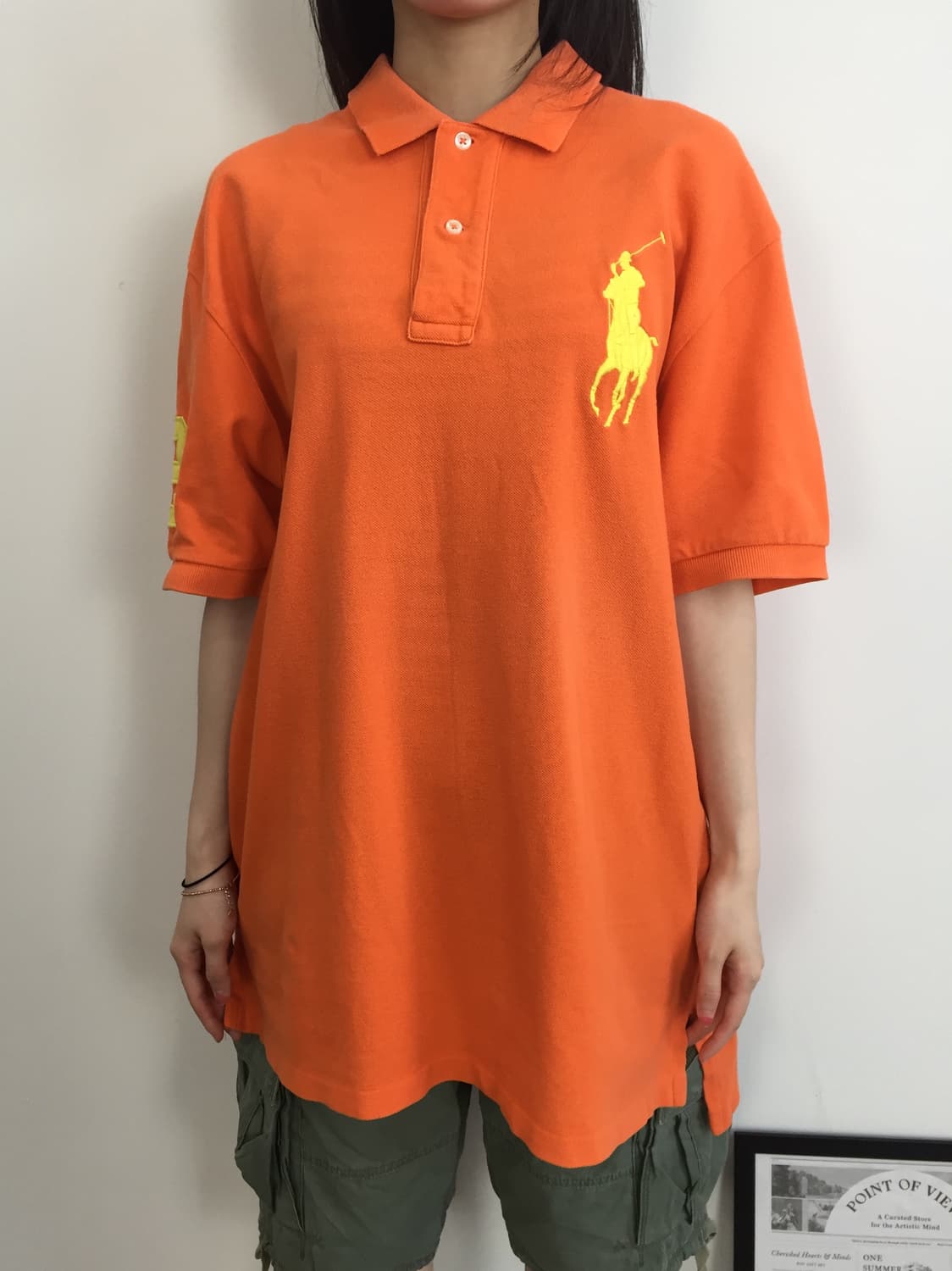 Polo Ralph Lauren Big Pony Orange Polo 상품이미지3