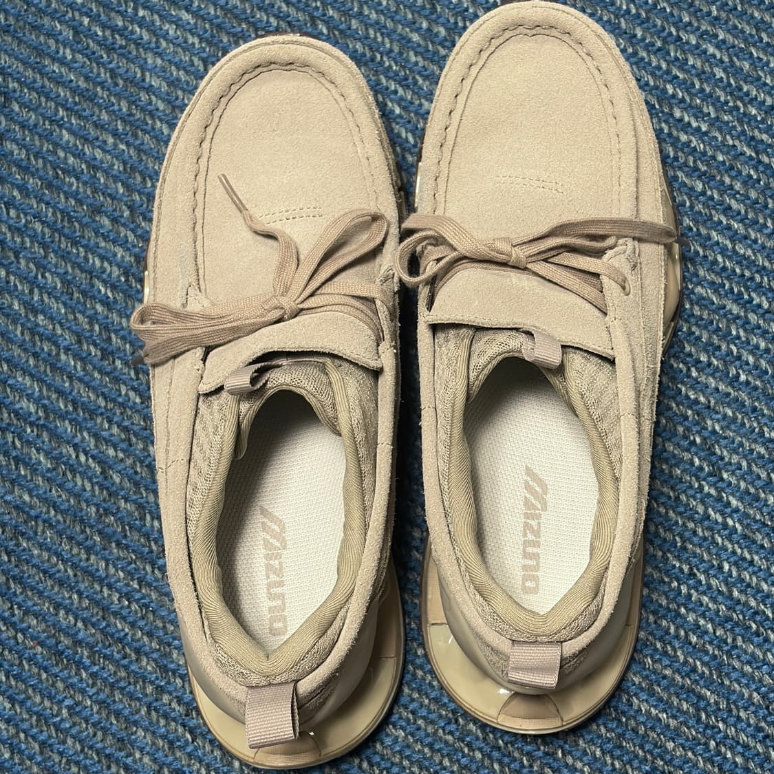 미즈노 프로페시 목moc 스웨이드 카키 몰레 260 상품이미지3