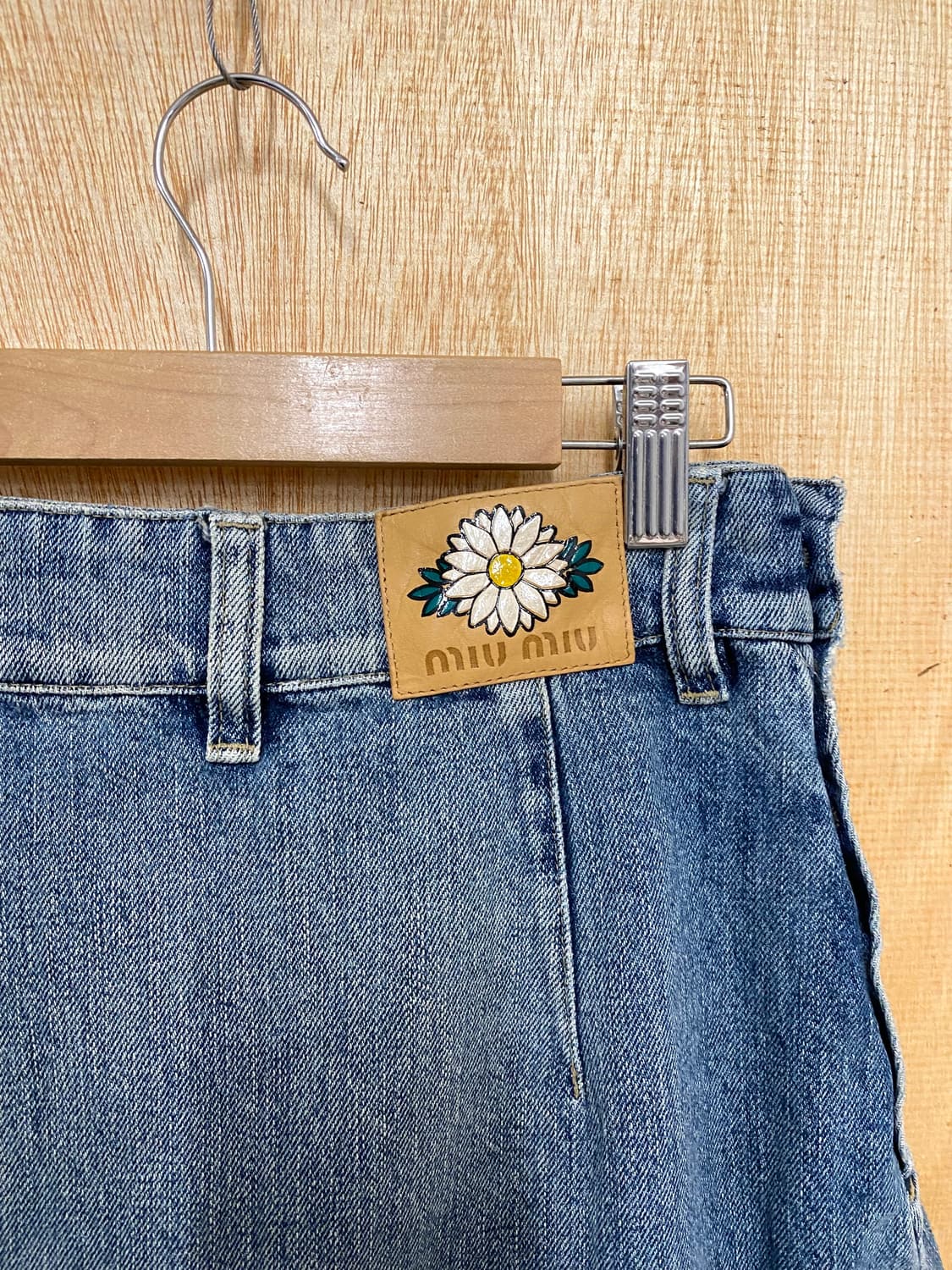 MIU MIU denim frill skirt 미우미우 프릴 스커트 상품이미지7