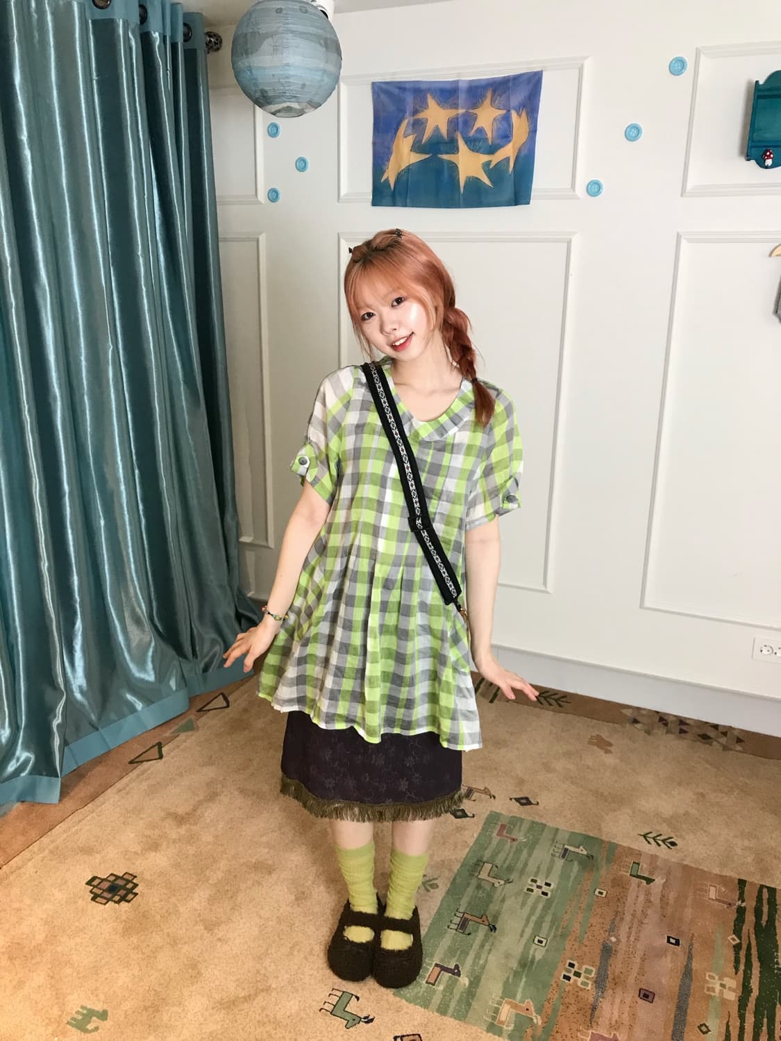 청사과 피크닉 소녀코디셋𓂃˖₊ 🍏🧺 상품이미지4