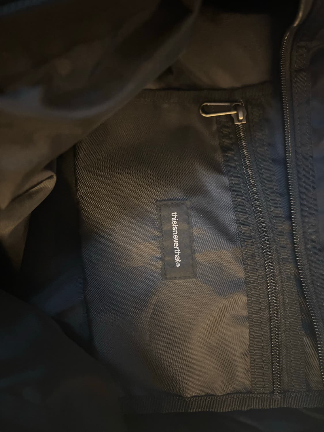 디스이즈네버댓 더플백 블랙 M 상품이미지3