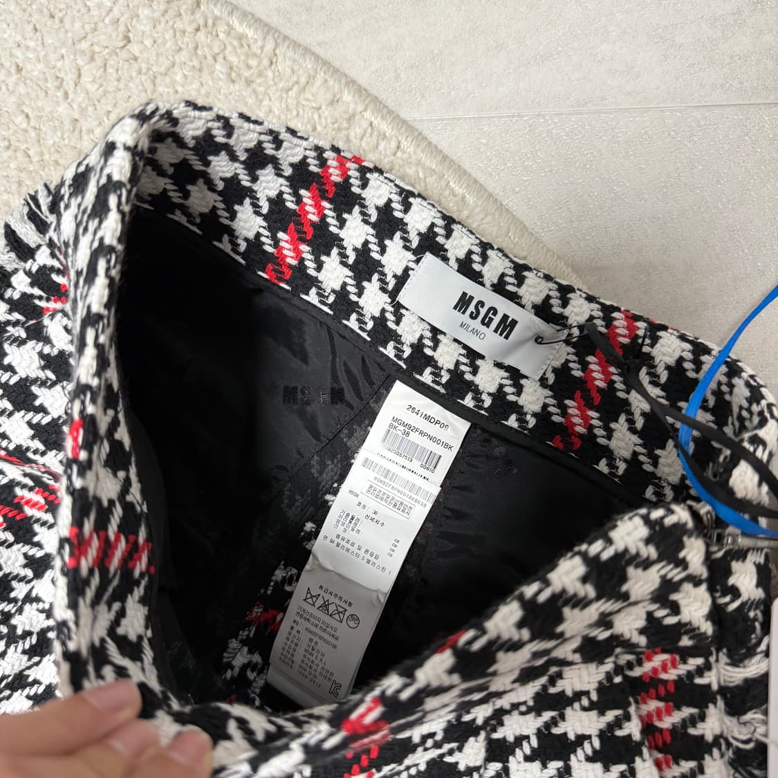 MSGM 니트 팬츠 에밀리 파리에 가다 주인공착장 38사이즈 새제품 상품이미지5
