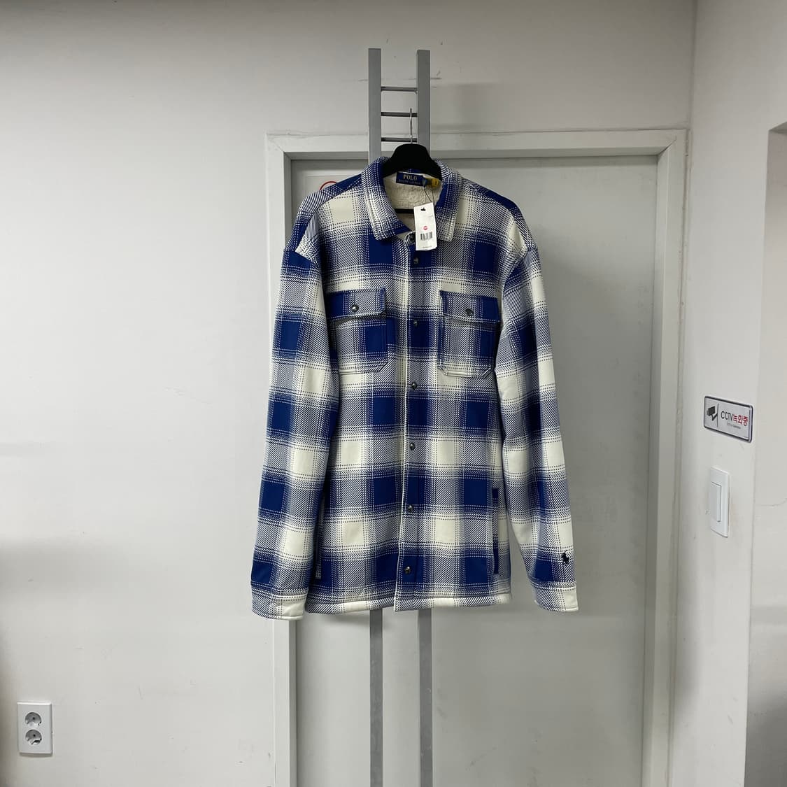 폴로 랄프로렌 쉐르파 셔츠 자켓 새상품 XXL 상품이미지1