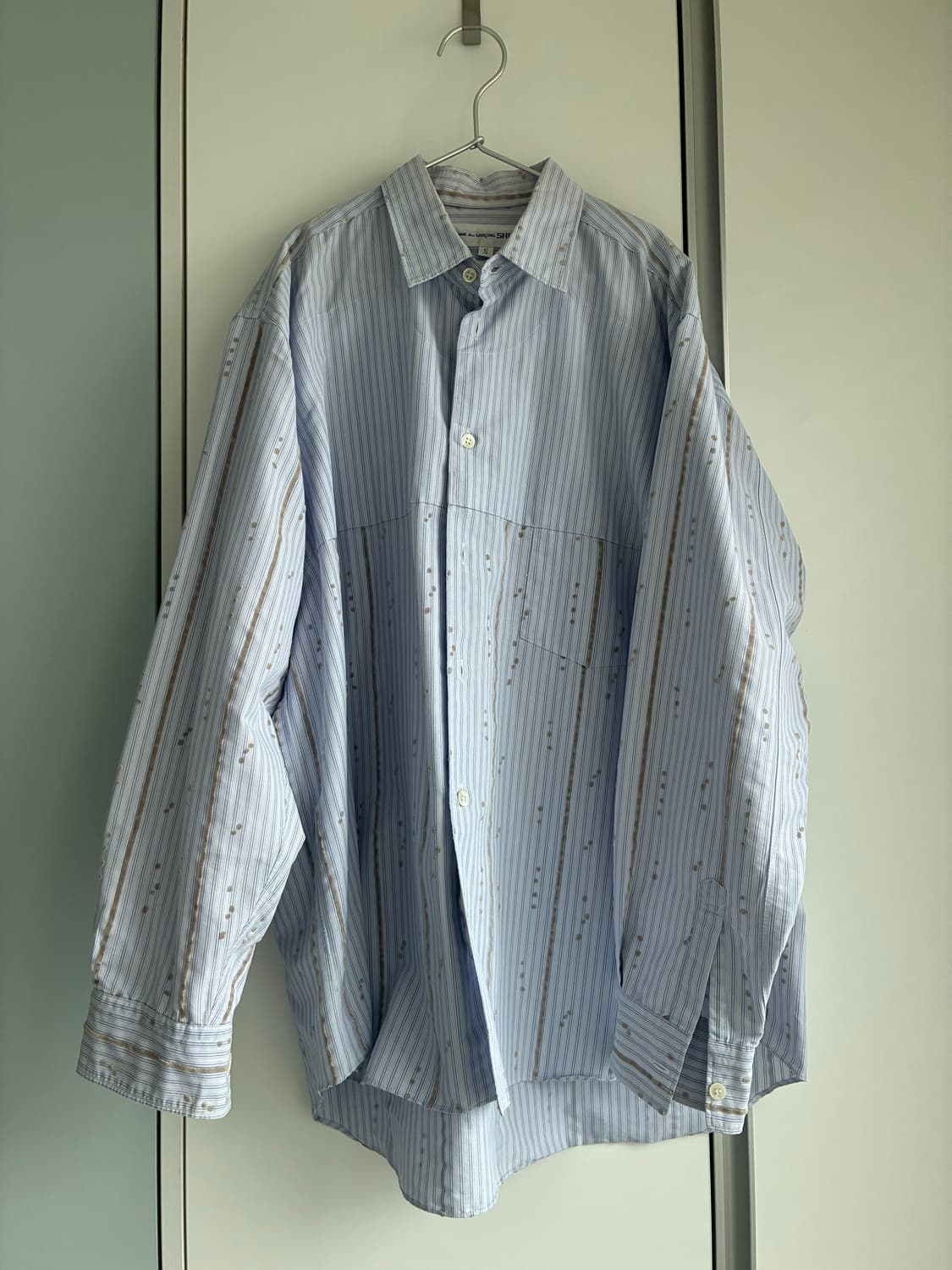 꼼데가르송셔츠라인 셔츠 상품이미지1