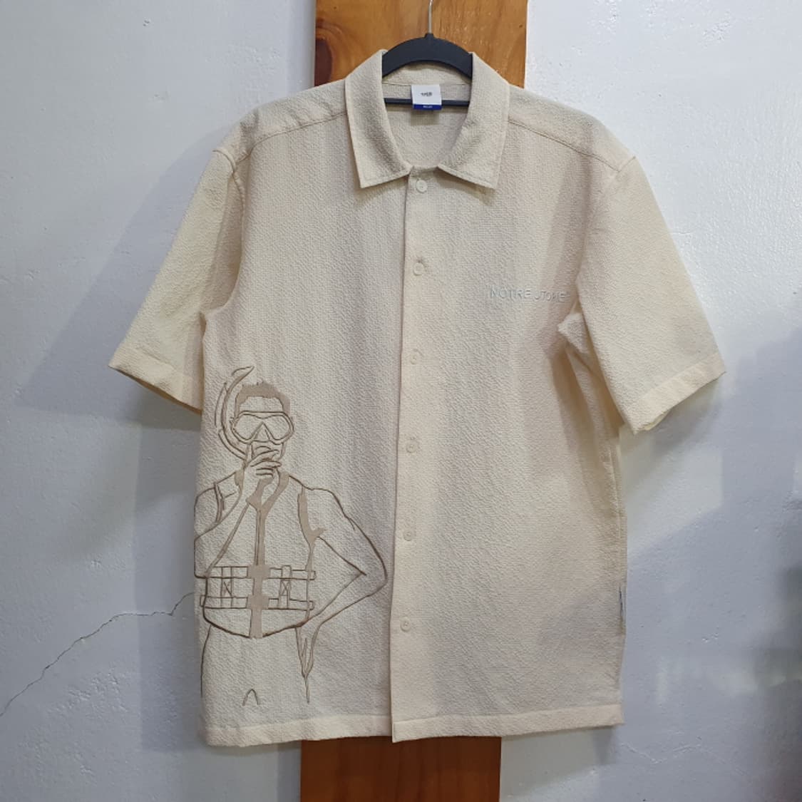 지이크 반팔 우븐남방(951 상품이미지1