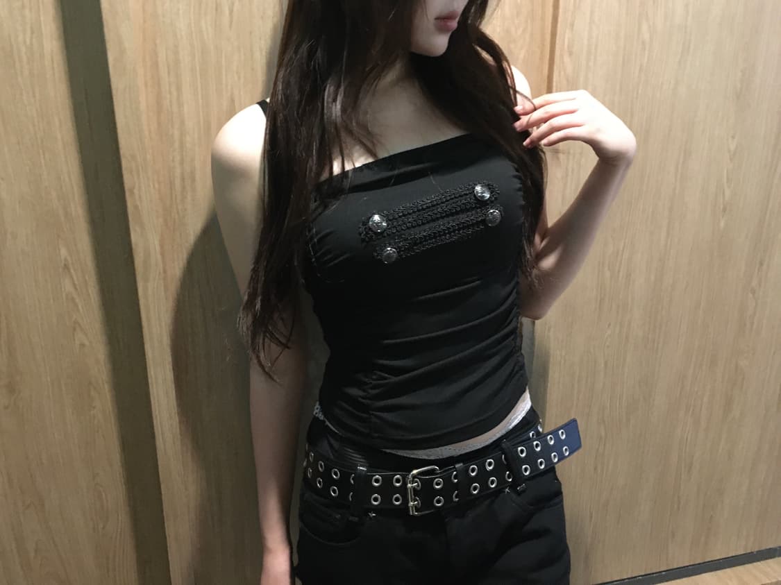 Napoléon Black Detail Top 상품이미지3