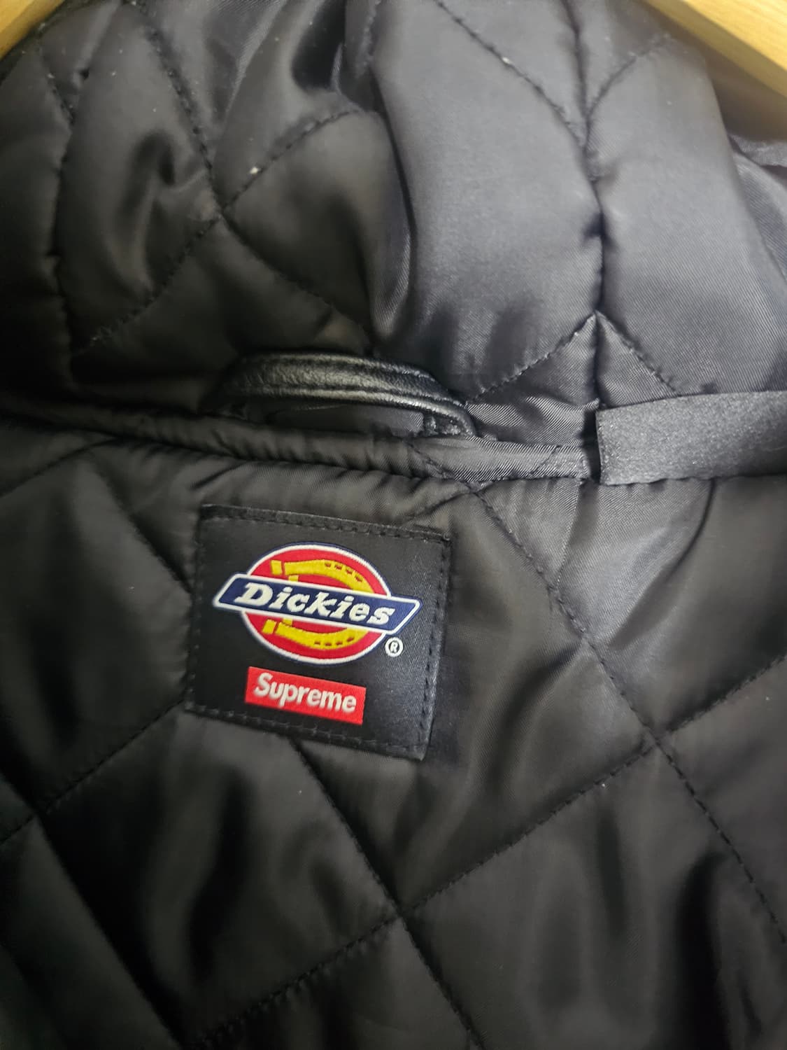 슈프림 디키즈 24FW 레더 워크 자켓 XL 상품이미지6