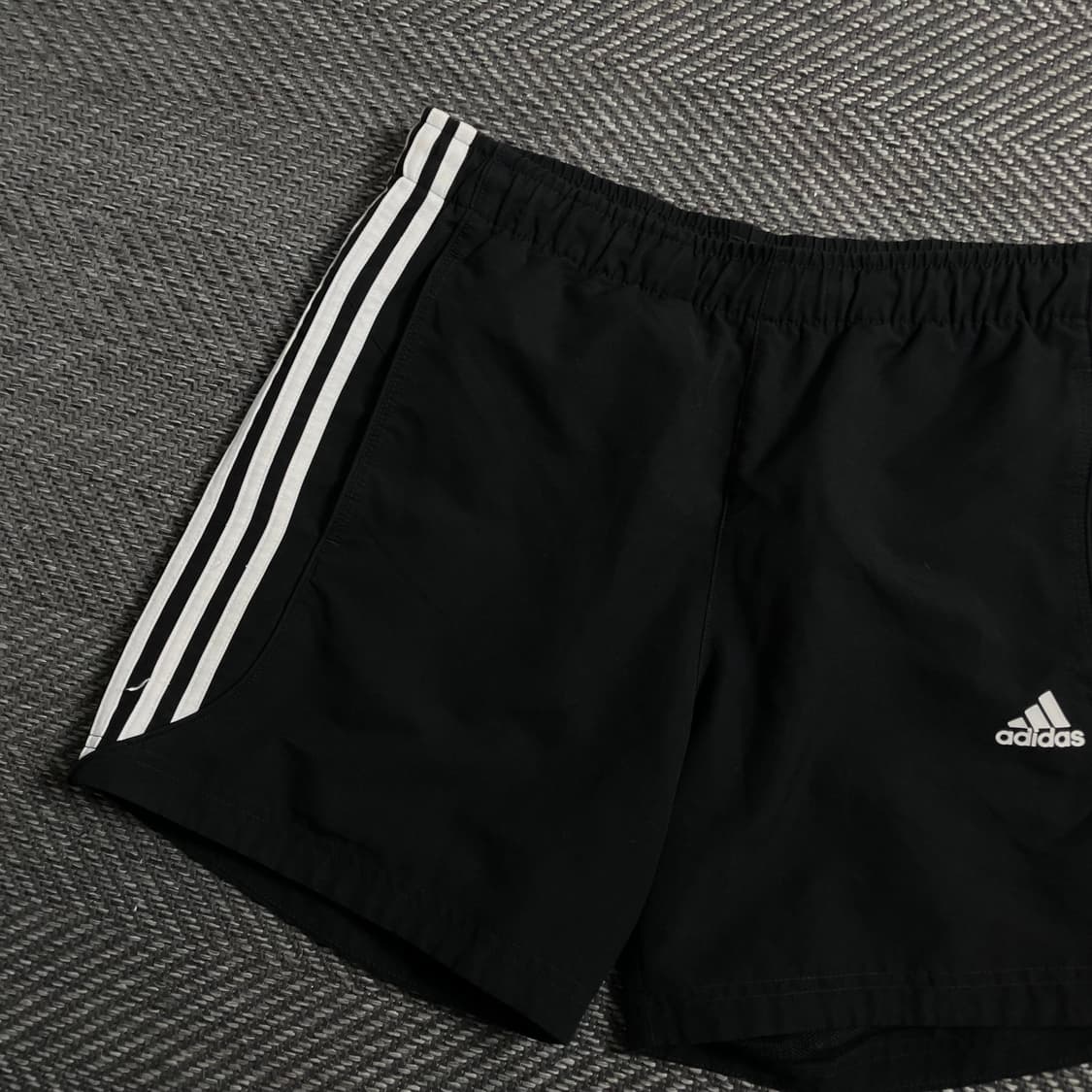 아디다스 에센셜 우븐 트레이닝 쇼츠 블랙o 4469 상품이미지3