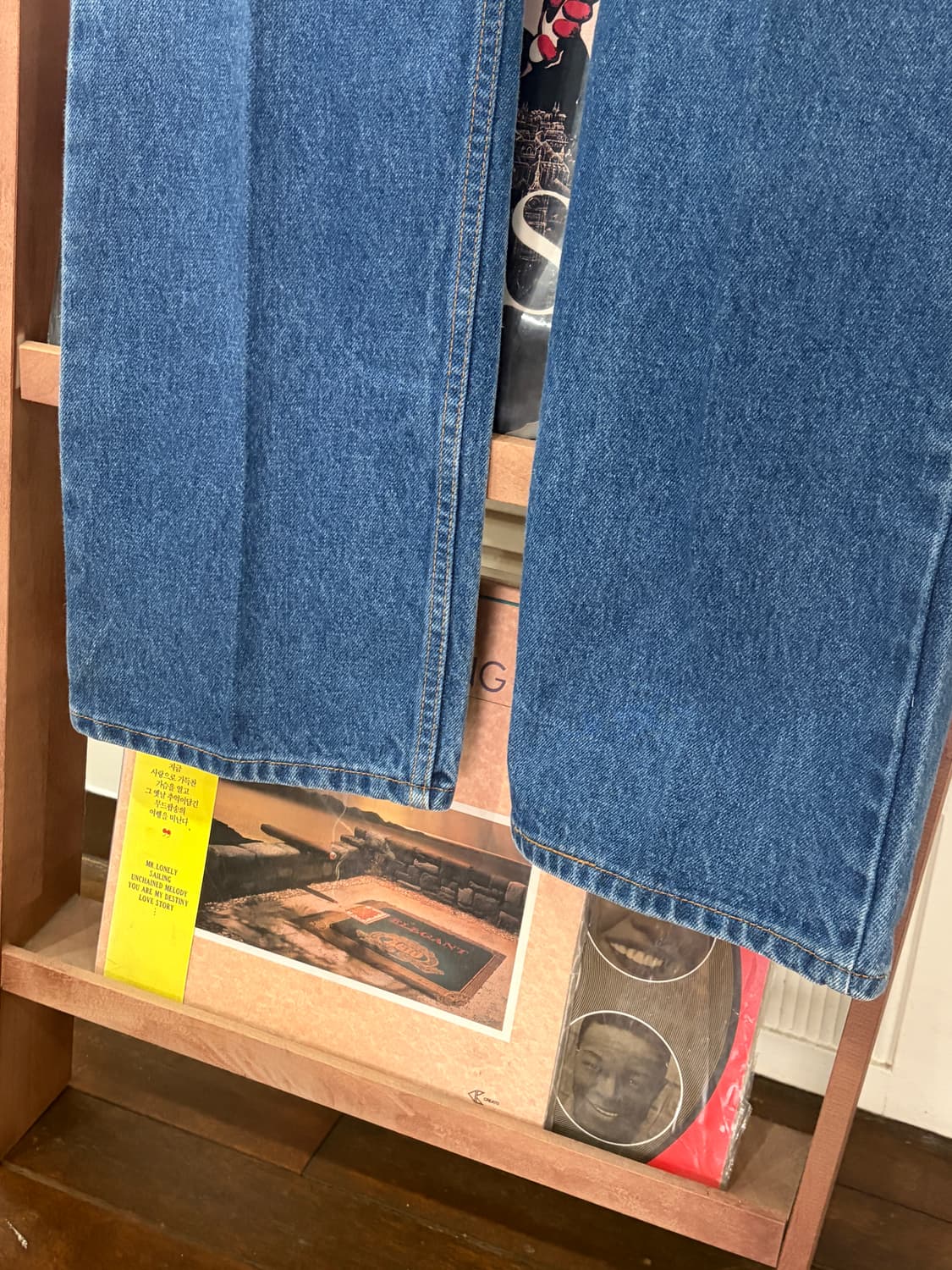 J135 90s USA levis 517 데님팬츠 상품이미지2