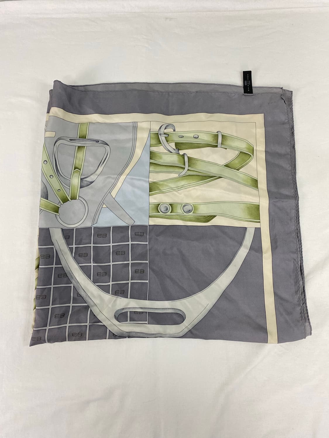 발렌시아가 실크 스카프 상품이미지4