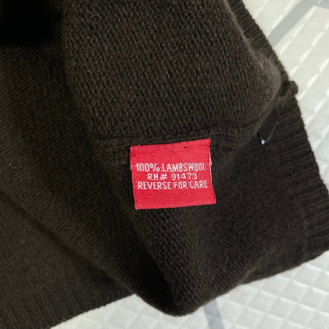 (XL) 슈프림 03FW 찰리브라운 니트 스웨터 브라운 상품이미지8