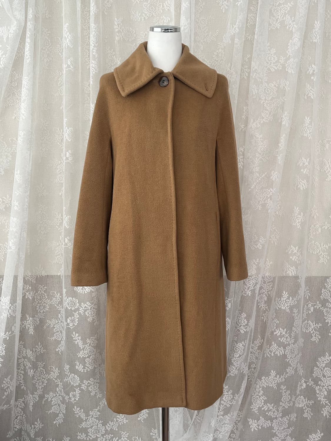 82-94-160) 한섬 마인 MINE 맥 코트 카멜 상품이미지1