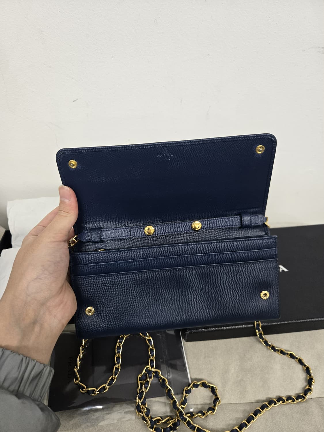 [보증서 정품]프라다 사피아노 크로스백 상품이미지5