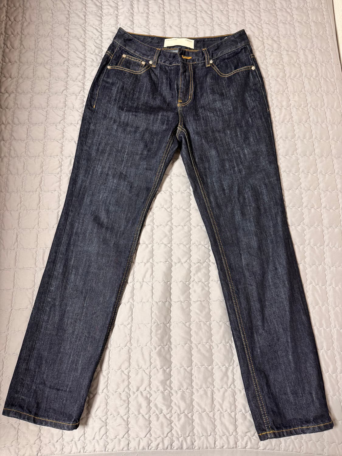 페이탈리즘 인디고 스트레이트 핏 데님 46 상품이미지2