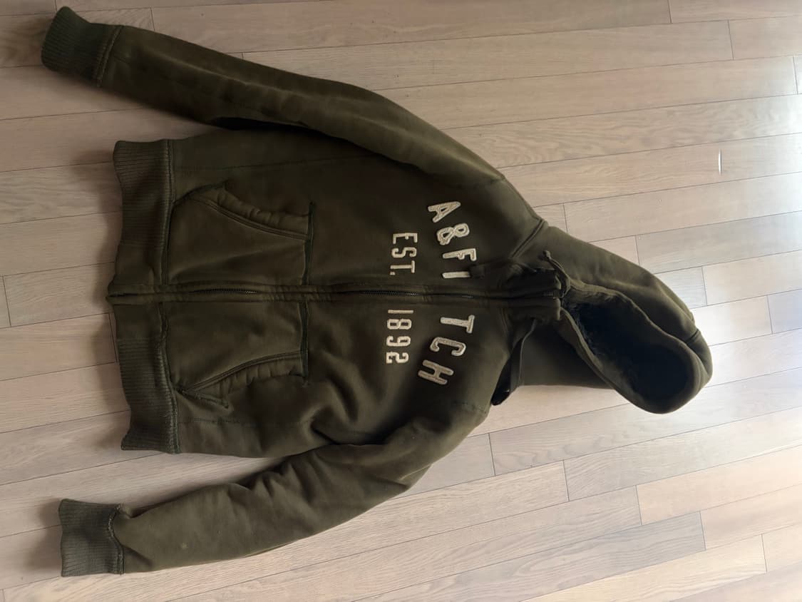 아베크롬비 퍼 후드집업 상품이미지5