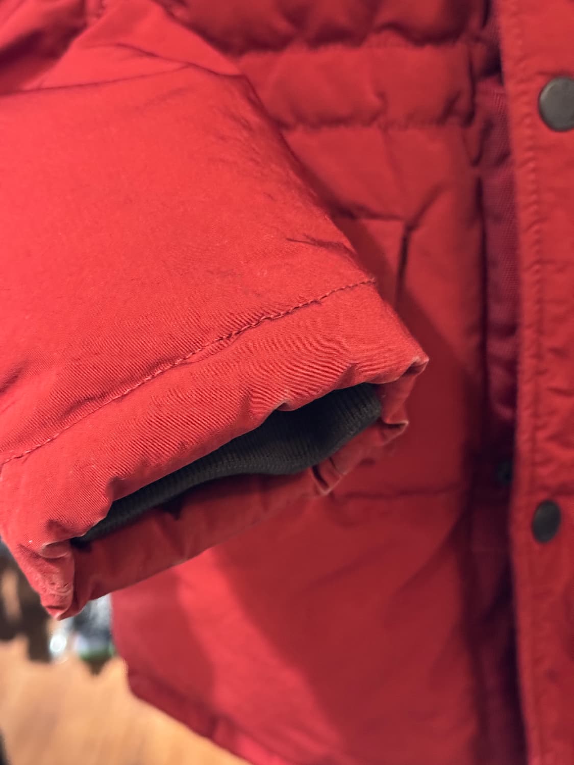 CP컴퍼니 덕다운 고글 패딩 파카 M 상품이미지4