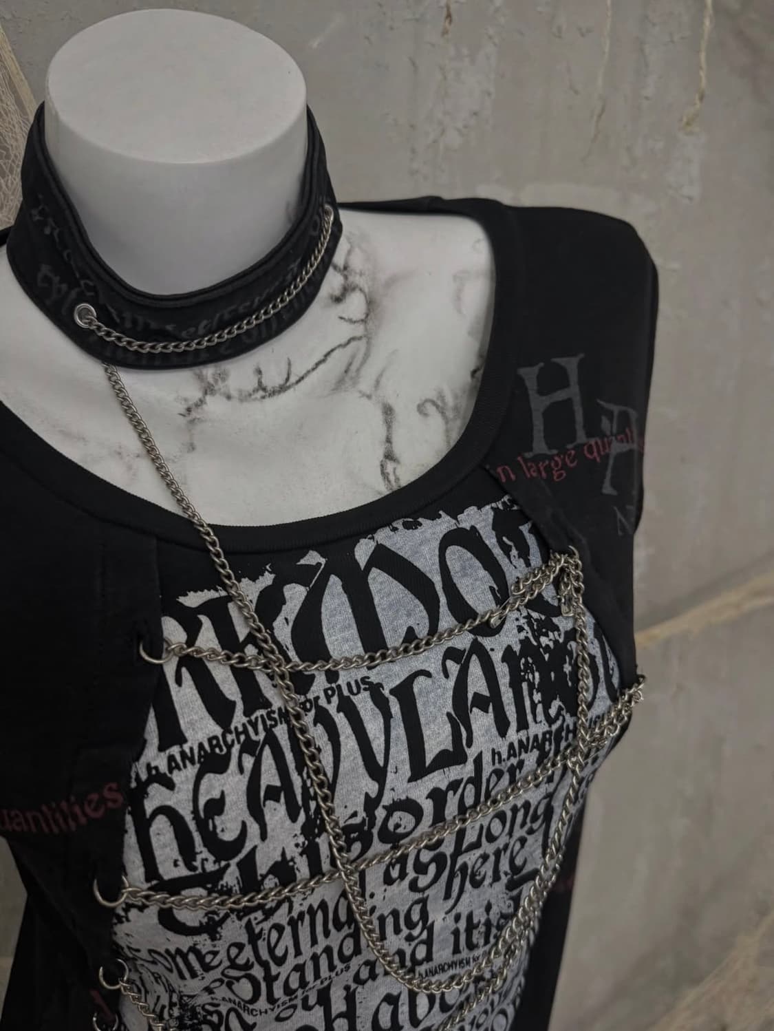 H.naoto Neck Detail Sleeve 상품이미지3