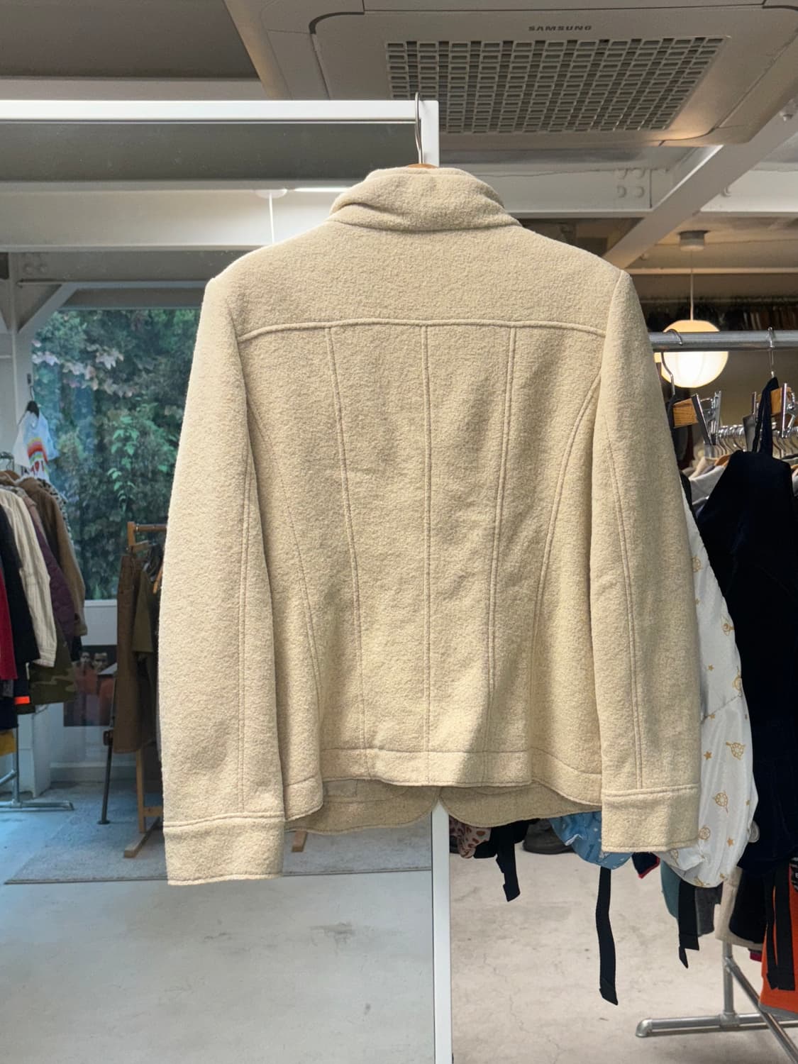 JPN 베이지 울자켓 상품이미지2