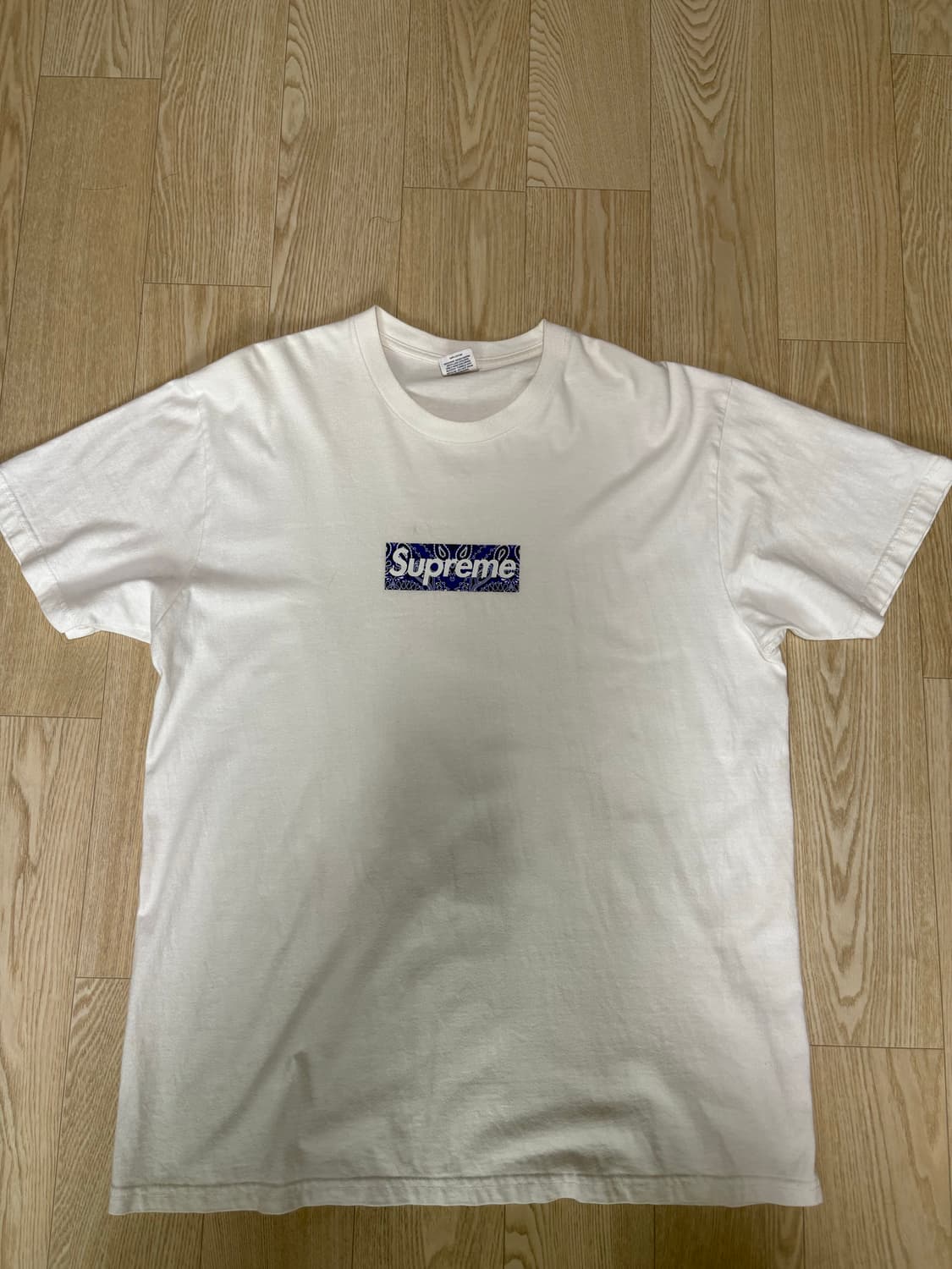 슈프림 반다나 박스로고 반팔 티셔츠 상품이미지1