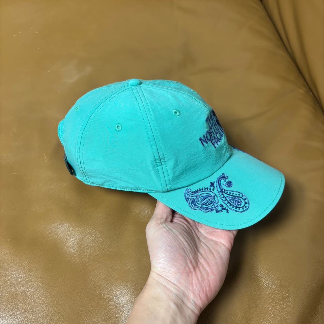 나나미카 노스페이스 퍼플라벨 6패널 볼캡 모자 반다나 페이즐리 상품이미지3