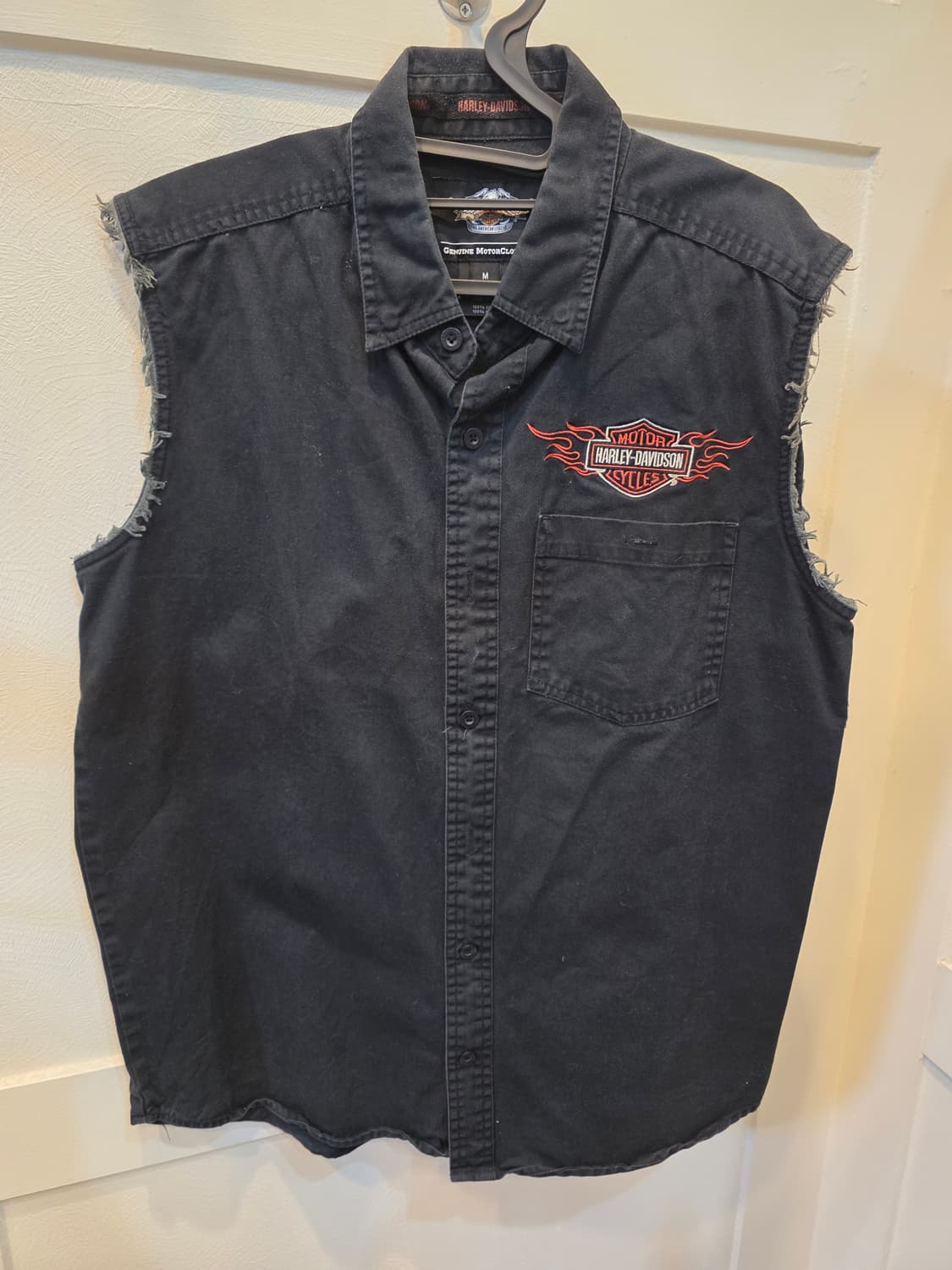 할리데이비슨 블랙 셔츠 M 사이즈 상품이미지2