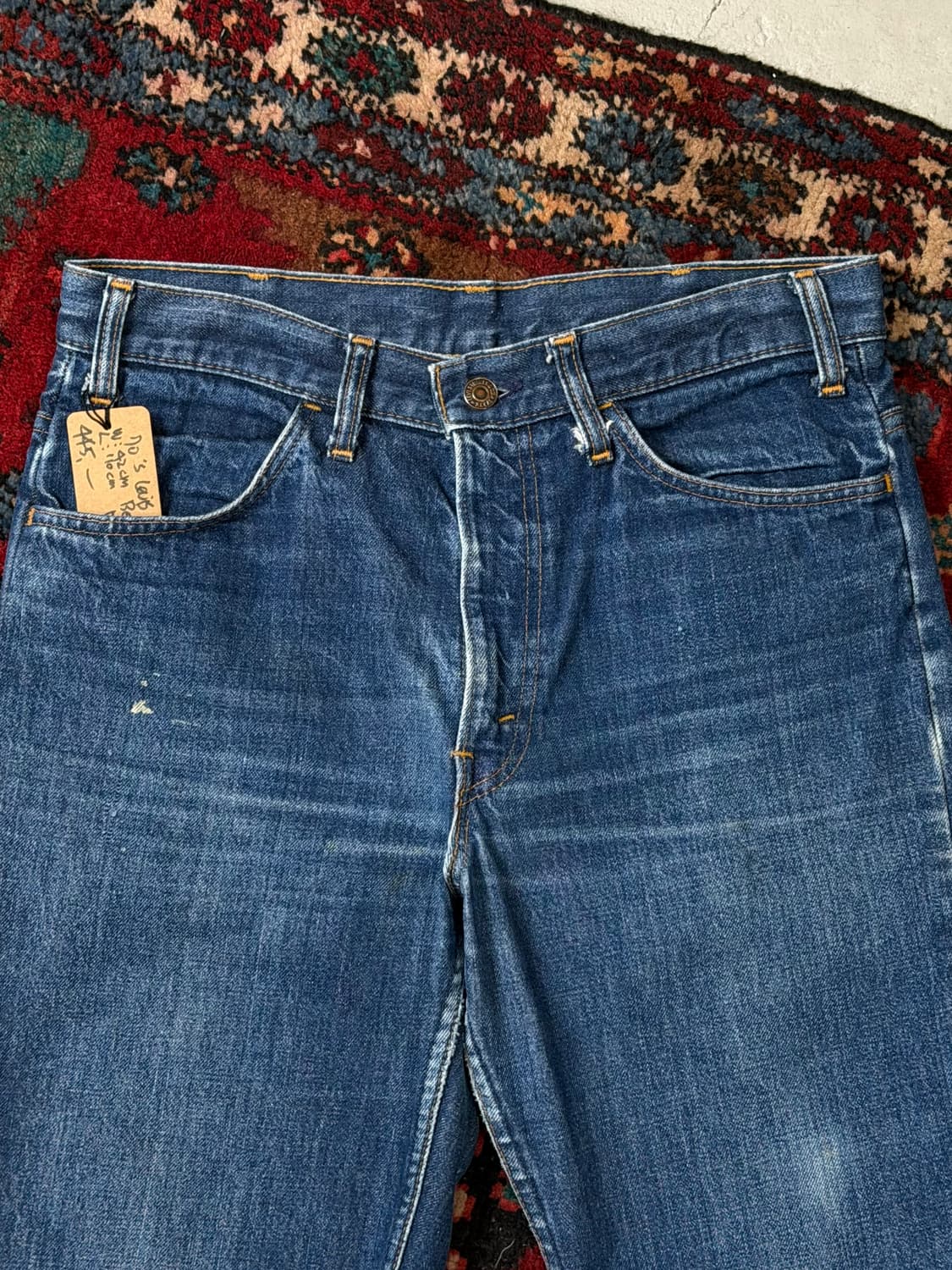 70's 빈티지 리바이스 빅E 646 벨바텀 리바이스 66전기 상품이미지5