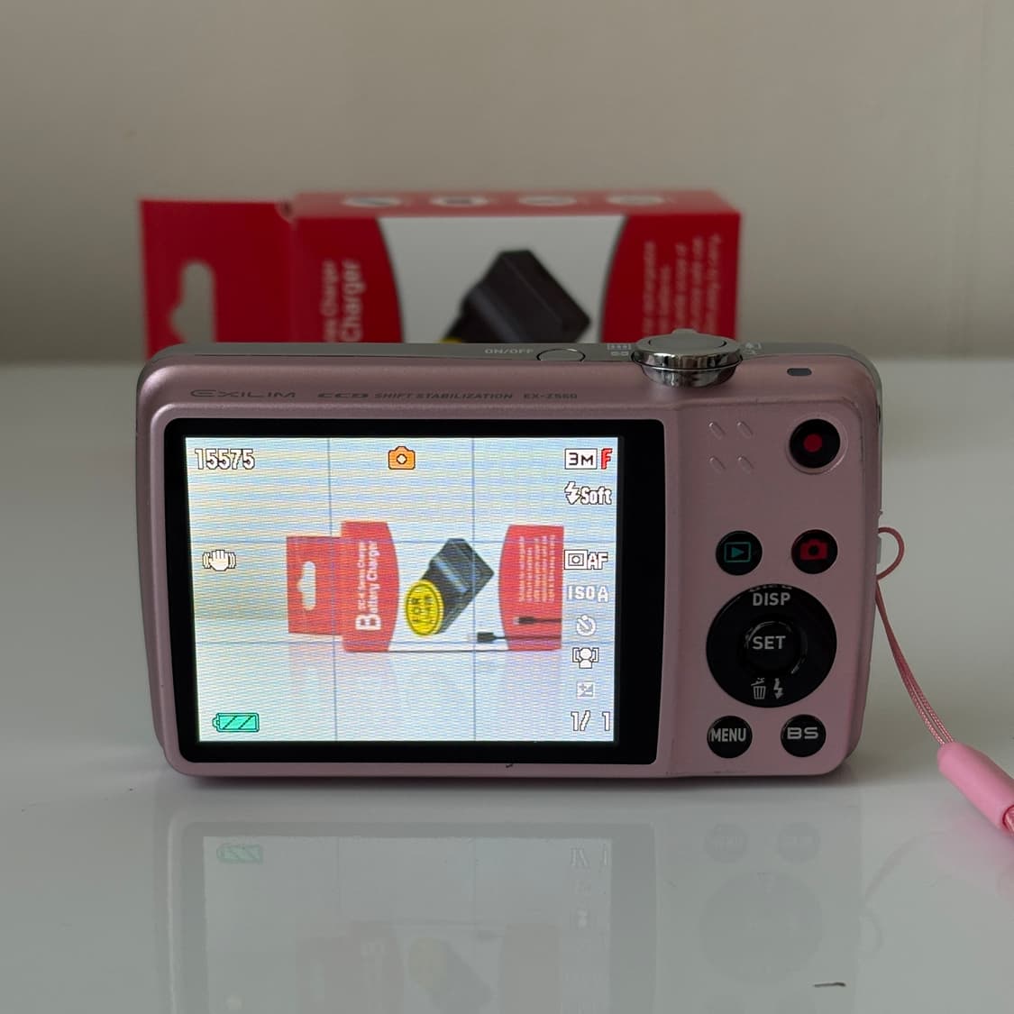 카시오 엑슬림 Z550 핑크 / Casio Exilim Z550 PINK 상품이미지6