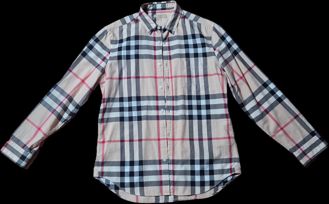 버버리 브릿 노바 체크 긴팔 셔츠 상품이미지1