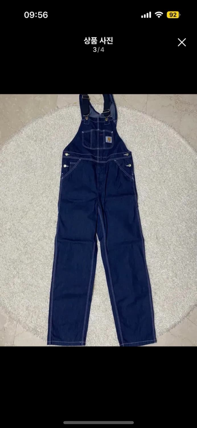 칼하트 오버롤 30x32 (착샷첨부)  상품이미지3