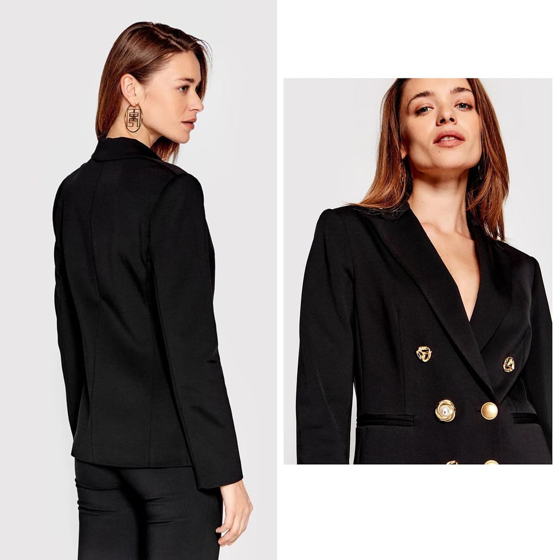 핀코 PINKO 골드 버튼 블레이저 상품이미지2