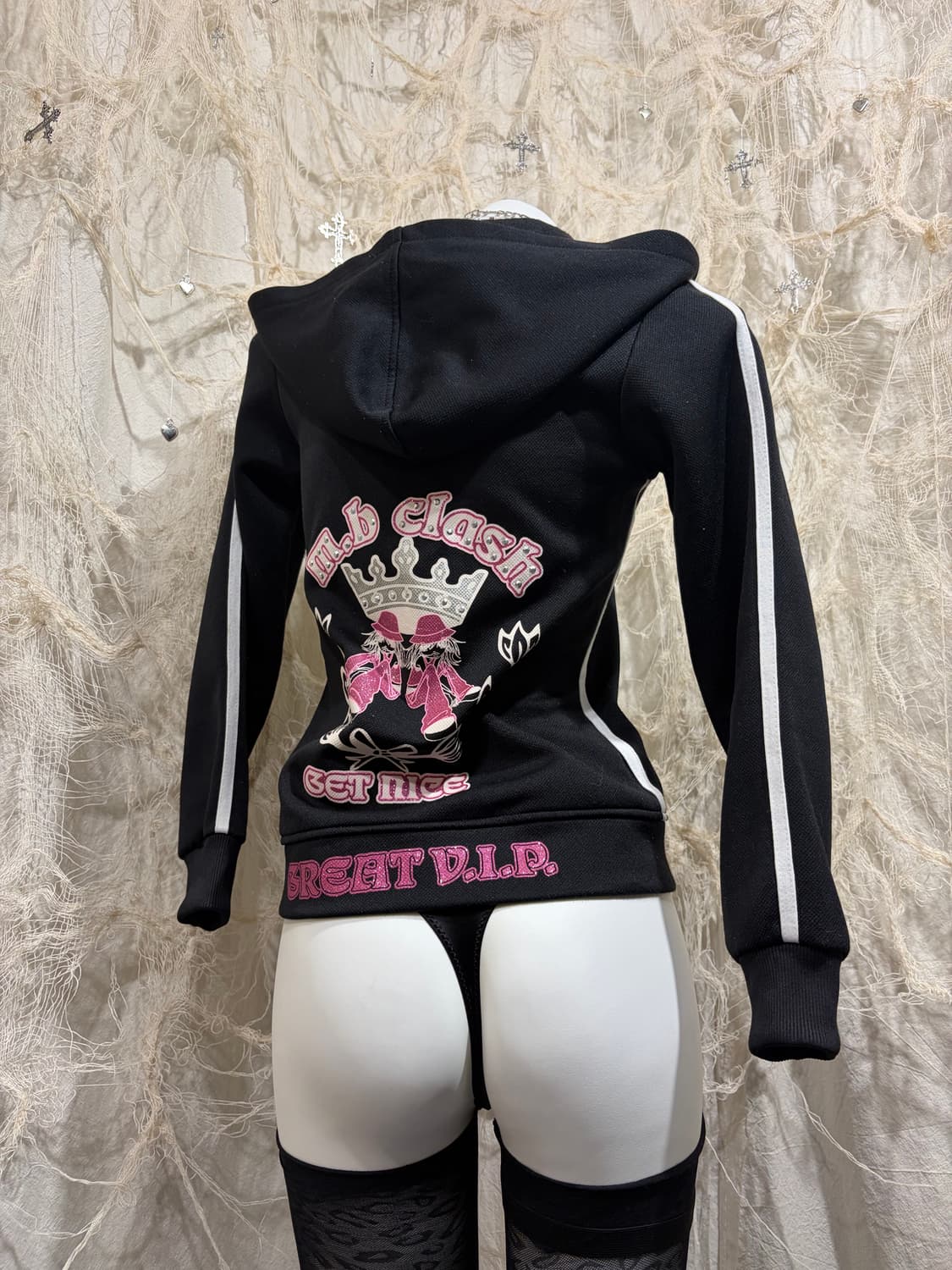 Onegyaru Glitter cubic hoodie jersey 상품이미지9