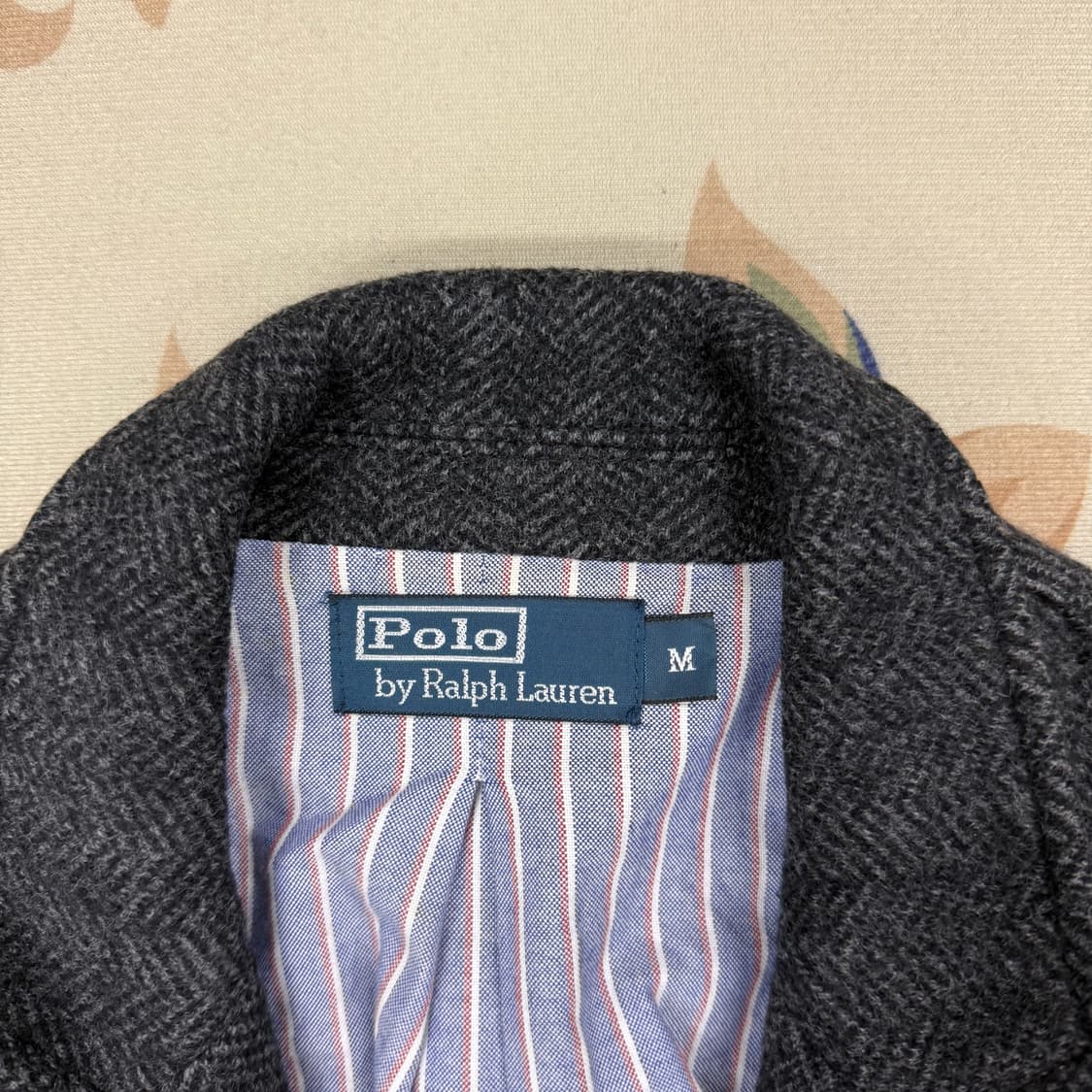 (우먼즈M)폴로 랄프로렌 헤링본 울 블레이저 상품이미지2