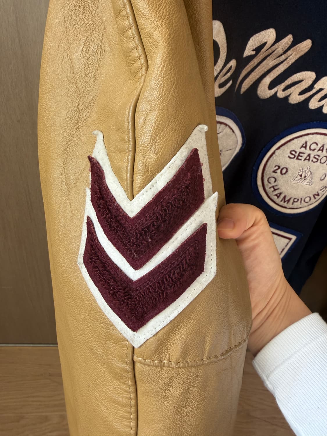 빈티지 바시티 자켓 상품이미지3