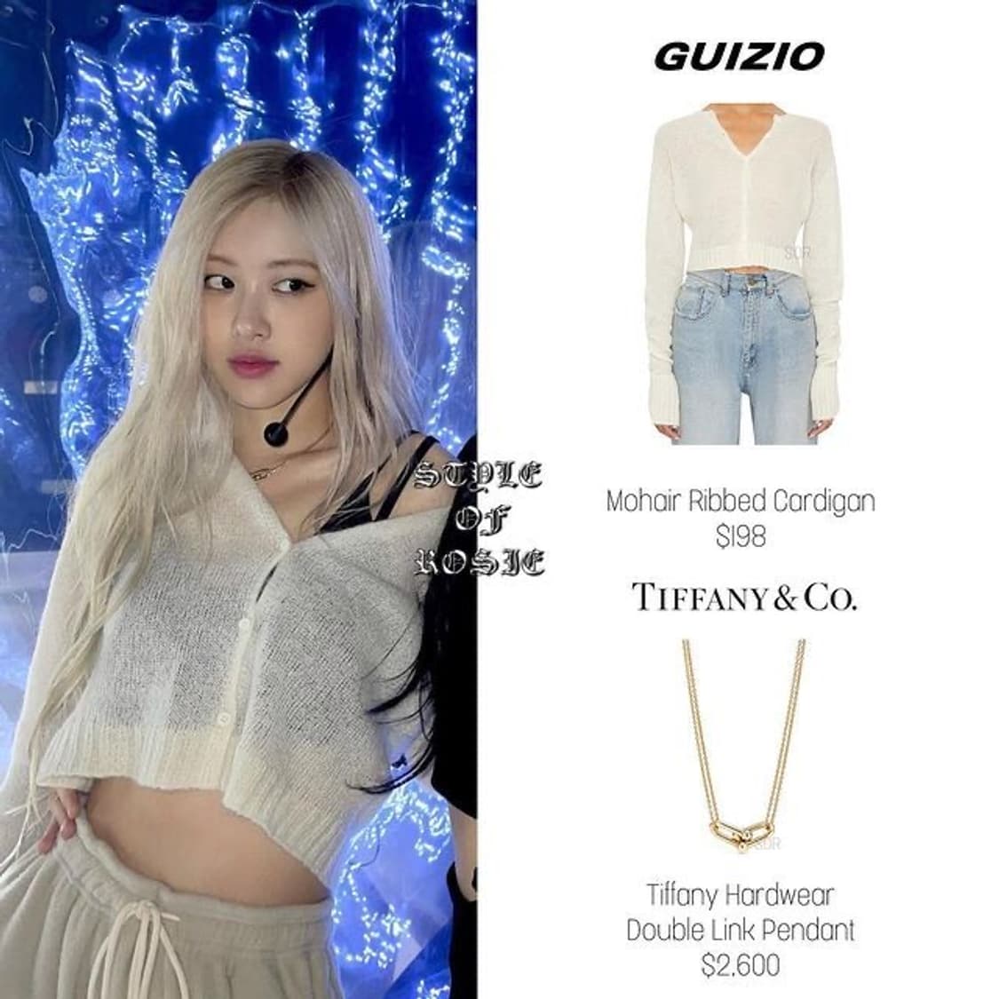 Danielle Guizio Mohair Cardigan (로제 착용) 상품이미지2