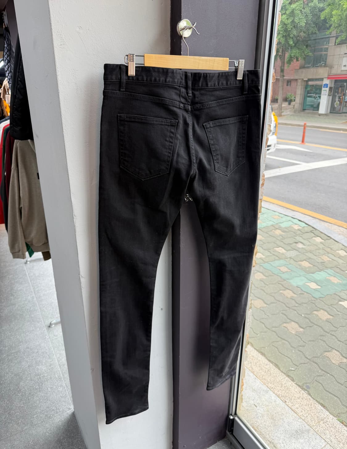 33/ 생로랑 에디슬리먼 무릎디스 블랙 팬츠 상품이미지7