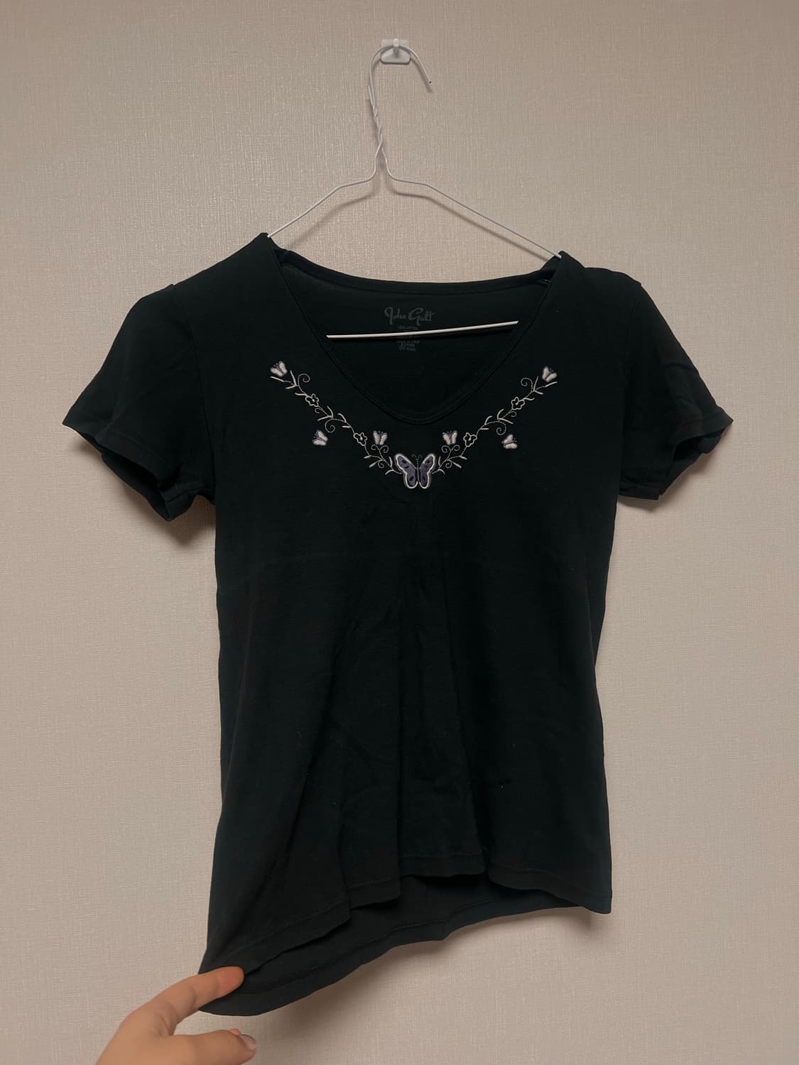 브랜디멜빌 나비 브이넥 티셔츠🦋 상품이미지2