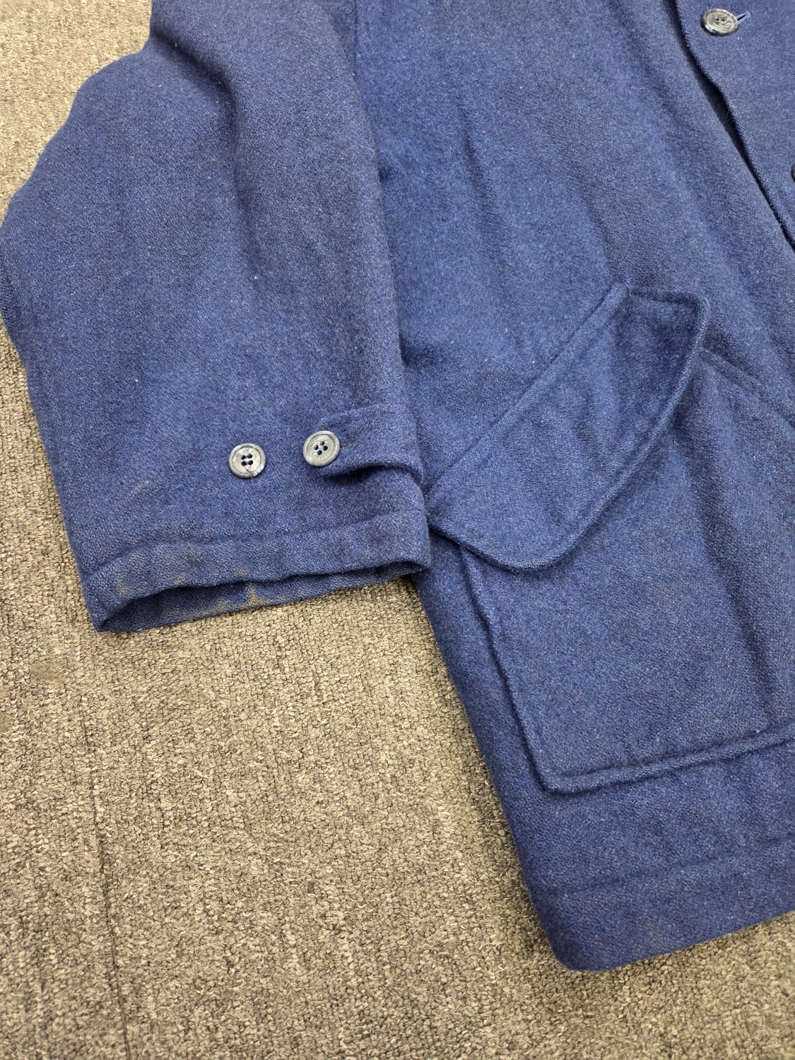 90's 일본빈티지 울코트 상품이미지4