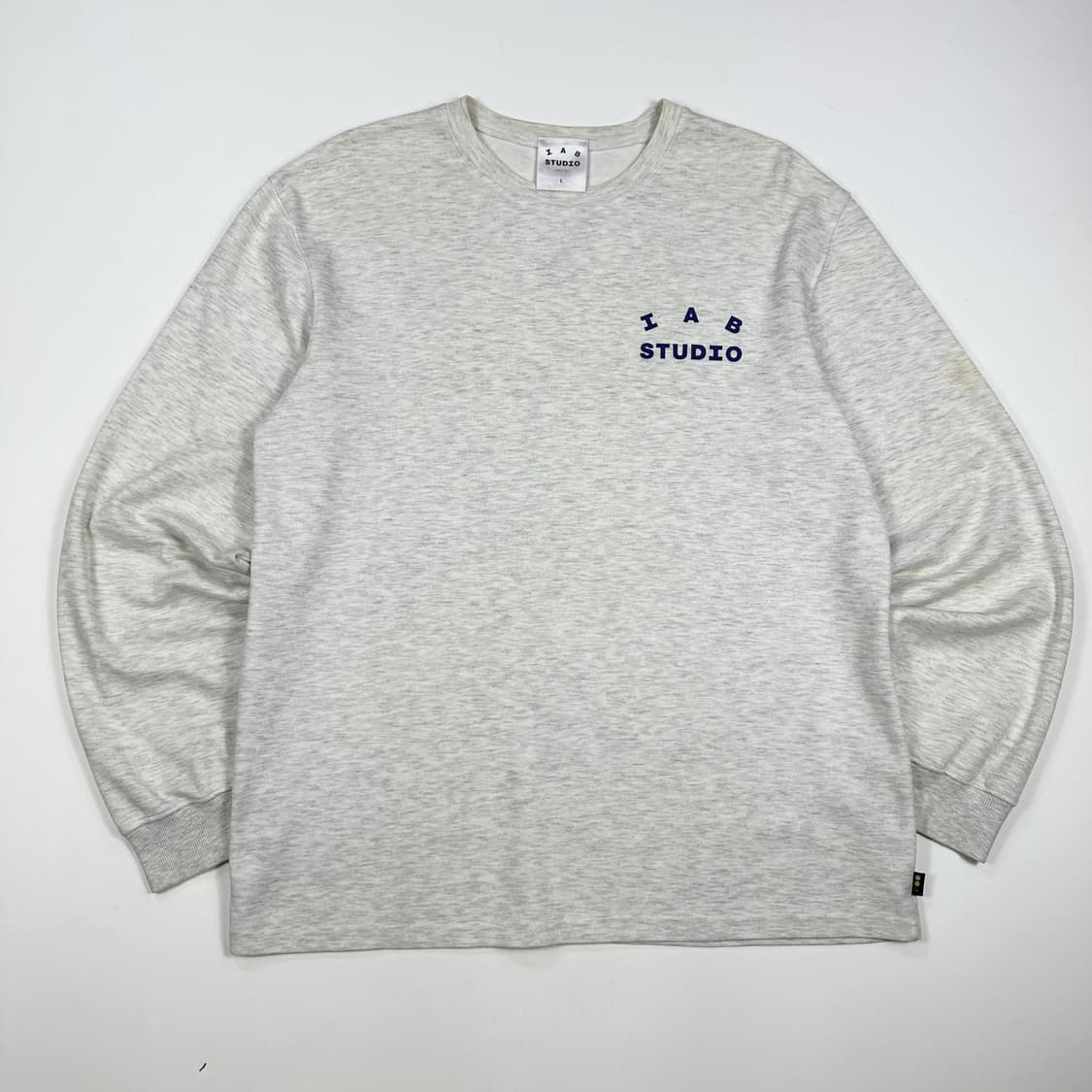 아이앱스튜디오 오트밀 롱슬리브 맨투맨 (L) 상품이미지2